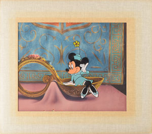 Lot #996 Minnie Mouse production cel from Walt