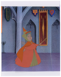 Lot #1012 Flora production cel from Sleeping
