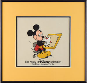 Lot #1043 Mickey Mouse limited edition cel from the Magic of Disney Animation Series - Image 1