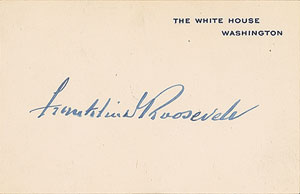 Lot #157 Franklin D. Roosevelt - Image 1