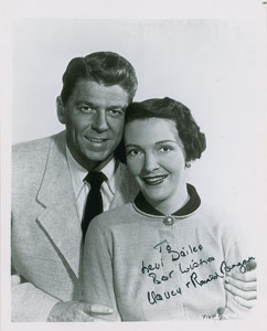 Lot #155 Ronald and Nancy Reagan - Image 1