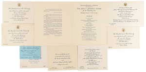 Lot #138 John F. Kennedy Official Invitations - Image 1