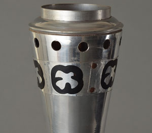 Lot #8075  Mexico City 1968 Summer Olympics ‘Aluminum Silver-Colored’ Torch - Image 2