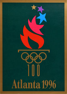 Lot #8130  Atlanta 1996 Summer Olympics Group of (2) Posters - Image 2