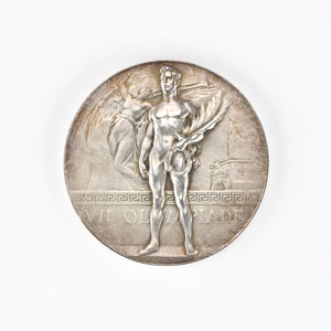 Lot #8021  Antwerp 1920 Summer Olympics Silver Winner’s Medal - Image 1