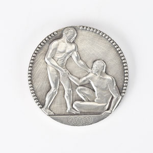 Lot #8025  Paris 1924 Summer Olympics Silver Winner's Medal - Image 1