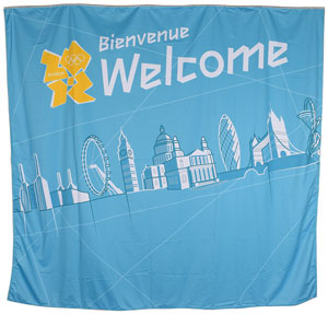 Lot #8142  London 2012 Summer Olympics Welcome Banner - Image 1