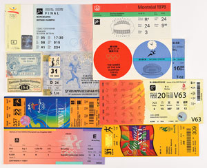 Lot #8150  Summer Olympics Ticket Collection of