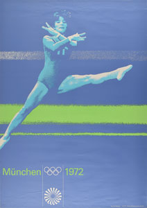 Lot #8083  Munich 1972 Summer Olympics Group of (5) Posters - Image 2