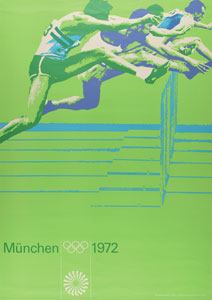 Lot #8083  Munich 1972 Summer Olympics Group of (5) Posters - Image 3