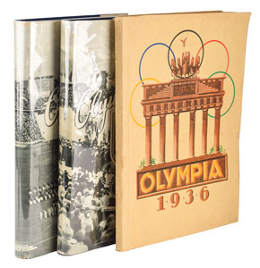 Lot #8046  Garmisch/Berlin 1936 Winter/Summer Olympics Publications - Image 1