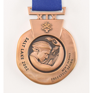 Lot #8173  Salt Lake City 2002 Winter Olympics Bronze Winner's Medal - Image 1