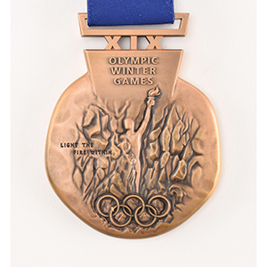 Lot #8173  Salt Lake City 2002 Winter Olympics Bronze Winner's Medal - Image 2