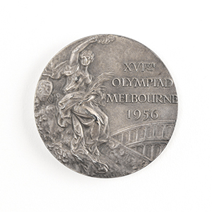 Lot #8171  Melbourne 1956 Summer Olympics Silver Winner's Medal - Image 2