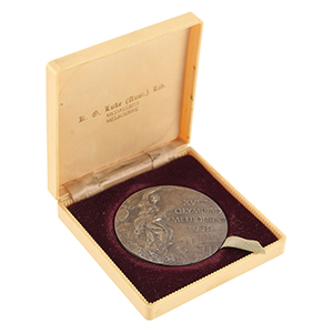 Lot #8171  Melbourne 1956 Summer Olympics Silver Winner's Medal - Image 3