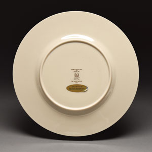 Lot #4024 Harry S. Truman White House China Service Plate - Image 3