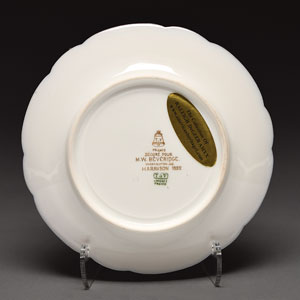 Lot #4011 Benjamin Harrison White House China Dessert Plate - Image 3