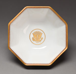 Lot #4031 Ronald Reagan White House China Bowl - Image 1