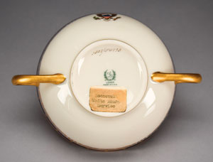 Lot #4018 Franklin D. Roosevelt White House China Soup Bowl - Image 3