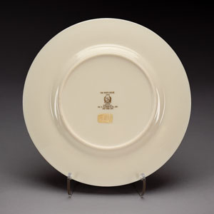 Lot #4016 Franklin D. Roosevelt White House China Dessert Plate - Image 3