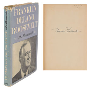 Lot #4086 Eleanor Roosevelt Signed Book and Record Album - Image 2
