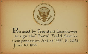 Lot #4103 Dwight D. Eisenhower Bill Signing Pen - Image 2