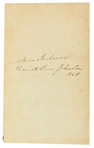 Lot #4056 James Buchanan Signed Book: 'Hume's History of England' - Image 2