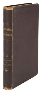 Lot #4067 Grover Cleveland Signed Book: 'The Public Papers of Grover Cleveland' - Image 4