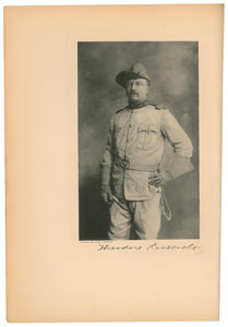 Lot #4071 Theodore Roosevelt Signed Book: 'Big Game Hunting in the Rockies and on the Great Plains' - Image 2