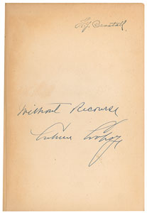 Lot #4077 Calvin Coolidge Signed Book: 'His First Biography' - Image 2