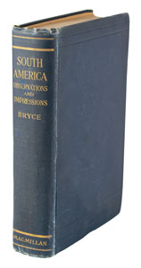 Lot #4088 Franklin D. Roosevelt Signed Book: 'South America: Observations and Impressions' - Image 3