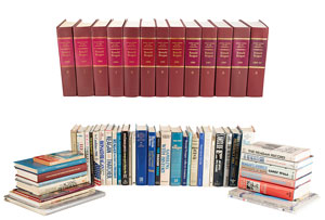 Lot #4141 Ronald Reagan Collection of (55) Signed Books - Image 1