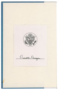 Lot #4141 Ronald Reagan Collection of (55) Signed Books - Image 2