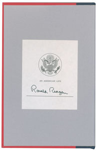 Lot #4141 Ronald Reagan Collection of (55) Signed Books - Image 3