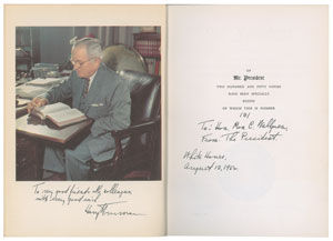 Lot #4096 Harry S. Truman Collection of (24) Signed Books - Image 5
