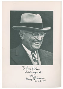 Lot #4098 Harry S. Truman Signed Book Set: 'Public Papers' in Eight Volumes - Image 6