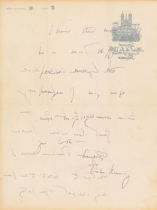 Lot #4116 John F. Kennedy Autograph Letter Signed - Image 2