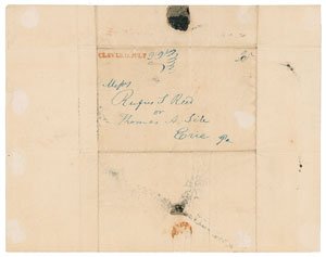 Lot #4052 William Henry Harrison Autograph Letter Signed - Image 2