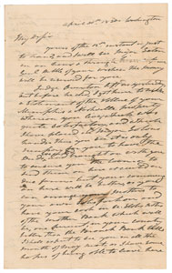 Lot #4050 Andrew Jackson Autograph Letter Signed