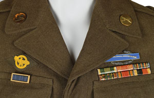 Lot #424  WWII Uniform: J. H. Hevener - Image 3