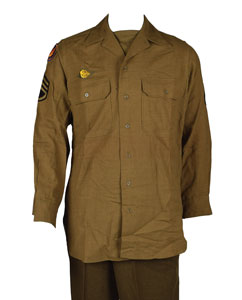 Lot #425  WWII Uniform: Lowell D. Pyle - Image 3