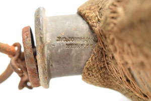 Lot #384  Indian Wars Era US Model 1858 Smooth-Side Canteen (Connecticut State Militia) - Image 3