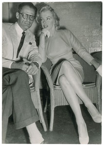 Lot #830 Marilyn Monroe and Arthur Miller