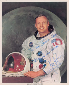 Lot #485 Neil Armstrong - Image 1