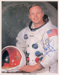 Lot #455 Neil Armstrong - Image 1