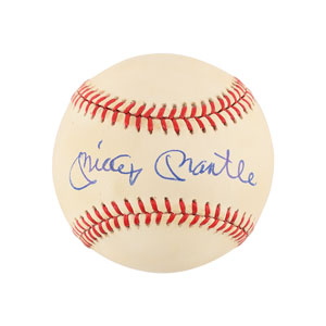 Lot #935 Mickey Mantle