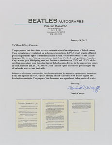 Lot #651  Beatles: John Lennon - Image 5