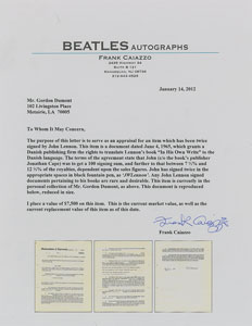 Lot #651  Beatles: John Lennon - Image 6