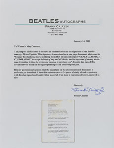 Lot #649  Beatles: Brian Epstein - Image 2