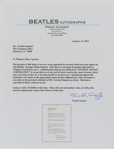 Lot #649  Beatles: Brian Epstein - Image 3
